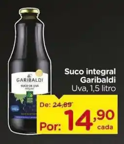 Carrefour Suco integral Garibaldi Uva oferta