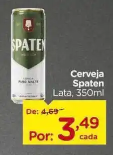 Carrefour Cerveja Spaten oferta