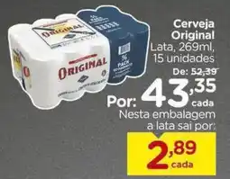 Carrefour Cerveja Original oferta