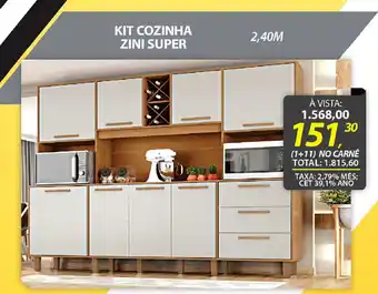 Lojas Cem Kit cozinha zini super oferta