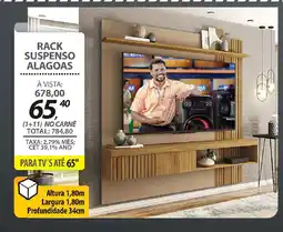 Lojas Cem Rack suspenso alagoas oferta