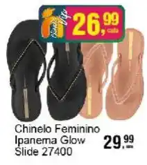 Negreiros Chinelo Feminino Ipanema Glow Ślide 27400 oferta