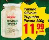 Negreiros Palmito Oliveira Pupunha Picado oferta