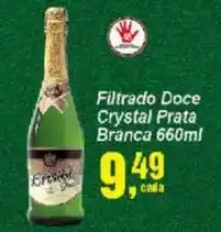 Negreiros Filtrado Doce Crystal Prata Branca oferta