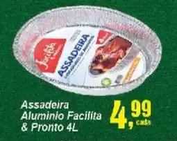 Negreiros Assadeira Aluminio Facilita & Pronto oferta