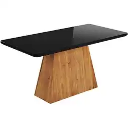 Benoit Mesa Viero Selena 6 Lugares MDF/MDF Tampo de Vidro 160cm oferta