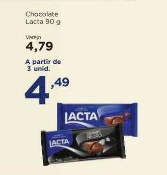 Apoio Mineiro Chocolate Lacta oferta