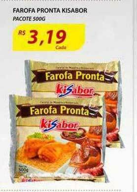 Assaí Atacadista Farofa Pronta Kisabor oferta