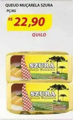 Assaí Atacadista Queijo Muçarela Szura oferta