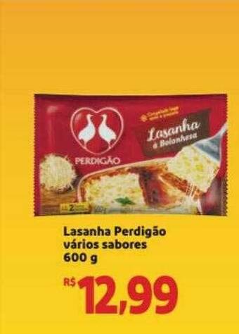 Atacado Máximo Lasanha Perdigão Vários Sabores oferta