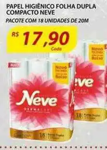 Assaí Atacadista Papel Higiênico Folha Dupla Compacto Neve oferta