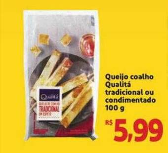 Atacado Máximo Queijo Coalho Qualitá Tradicional Ou Condimento oferta