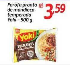 Comper Farofa Pronta De Mandioca Temperada Yoki oferta