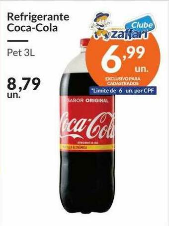 Zaffari Refrigerante Coca-cola oferta