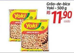 Comper Grão-de-bico Yoki oferta