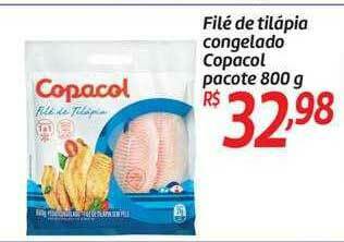 Comper Filé De Tilápia Congelado Copacol oferta