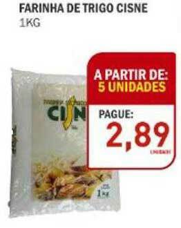 Decisão Atacarejo Farinha De Trigo Cisne oferta