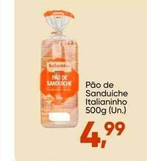 Pão De Sanduíche Italianinho