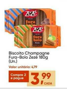 Imec Supermercados Biscoito Champagne Fura-bolo Zezé oferta