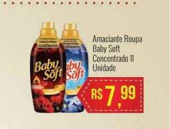 Mart Minas Amaciante Roupa Baby Soft Concentrado oferta