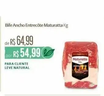 Natural da Terra Bife Ancho Entrecôte Maturatta Kg oferta
