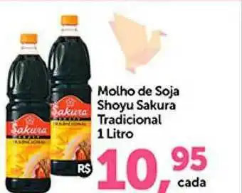 Shibata Supermercados Molho De Soja Shoyu Sakura Tradicional oferta