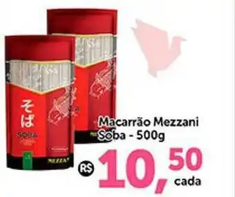 Shibata Supermercados Macarrão Mezzani Soba oferta