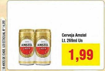 Spani Atacadista Cerveja Amstel oferta