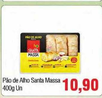 Spani Atacadista Pão De Alho Santa Massa oferta