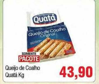 Spani Atacadista Queijo De Coalho Quatá Kg oferta