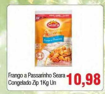 Spani Atacadista Frango A Passarinho Seara Congelado Zip oferta