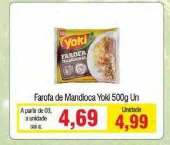Spani Atacadista Farofa De Mandioca Yoki oferta
