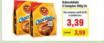 Spani Atacadista Achocolatado 3 Corações oferta