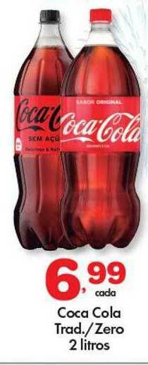 Supermercado Bergamini Coca Cola Trad. Zero oferta