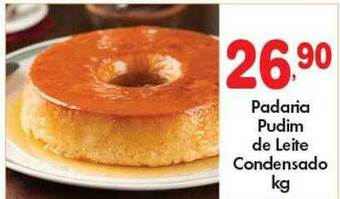Supermercado Bergamini Padaria Pudim De Leite Condensado oferta