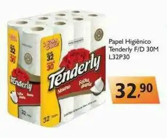Supermercados ABC Papel Higiênico Tenderly F D 30 M L32p30 oferta
