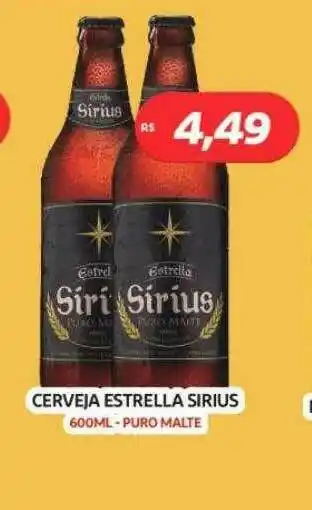 Cerveja Estrella Sirius