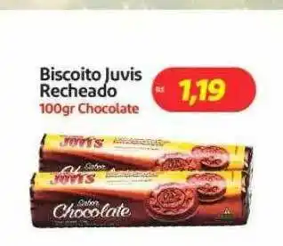 Supermercados Rena Biscoito Juvis Recheado oferta