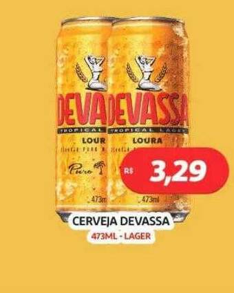 Supermercados Rena Cerveja Devassa oferta