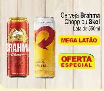 Villefort Atacadista Cerveja Brahma Chopp Ou Skol oferta