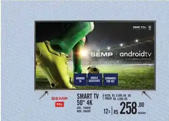 Zema Semp Tcl Smart Tv 50 oferta