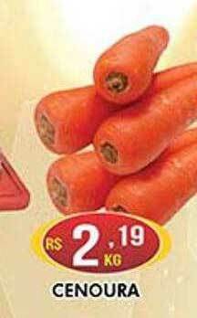Supermercados Goes Cenoura oferta