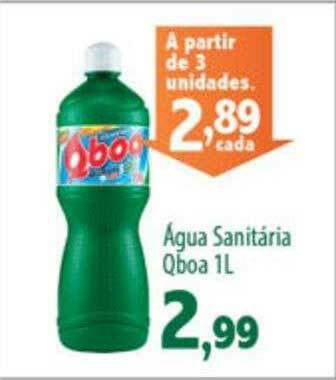 Econômico Atacadão água Sanitária Qboa oferta