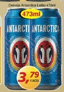 Supermercados Guanabara Cerveja Antarctica Latao 473ml oferta