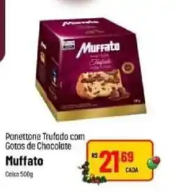 Max Atacadista Panettone Trufado com Gotos de Chocolate Muffato oferta