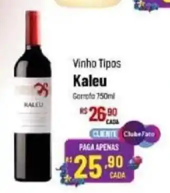 Vinho Tipos Kaleu