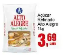 Negreiros Açúcar Refinado Alto Alegre oferta