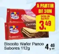 Negreiros Biscoito Wafer Panco Sabores oferta