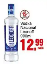 Negreiros Vodka Nacional Leonoff oferta