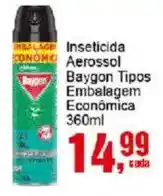 Negreiros Inseticida CONOM Aerossol Baygon Tipos Embalagem Econômica oferta